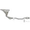 Afe 1.75 Inch Primary Tubes, 3/8 Inch Thick Flange, 2.5 Inch Collector Pipes, Not 50 State Legal 48-36109-YC - alternate 4